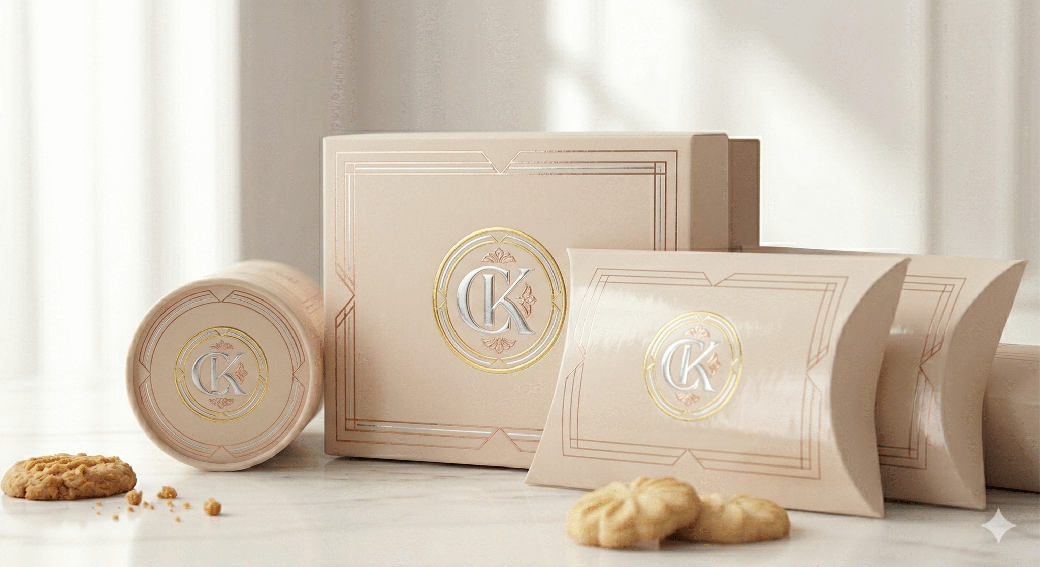 hot foil stamping cookies packaging in malaysia