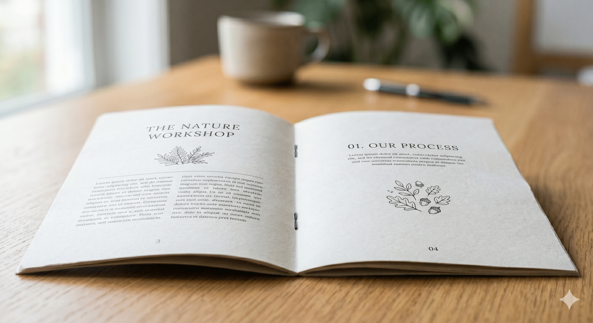 saddle stitched booklets